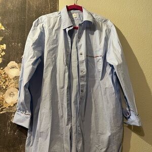 Paul Smith Blue Casual Button Down Shirt